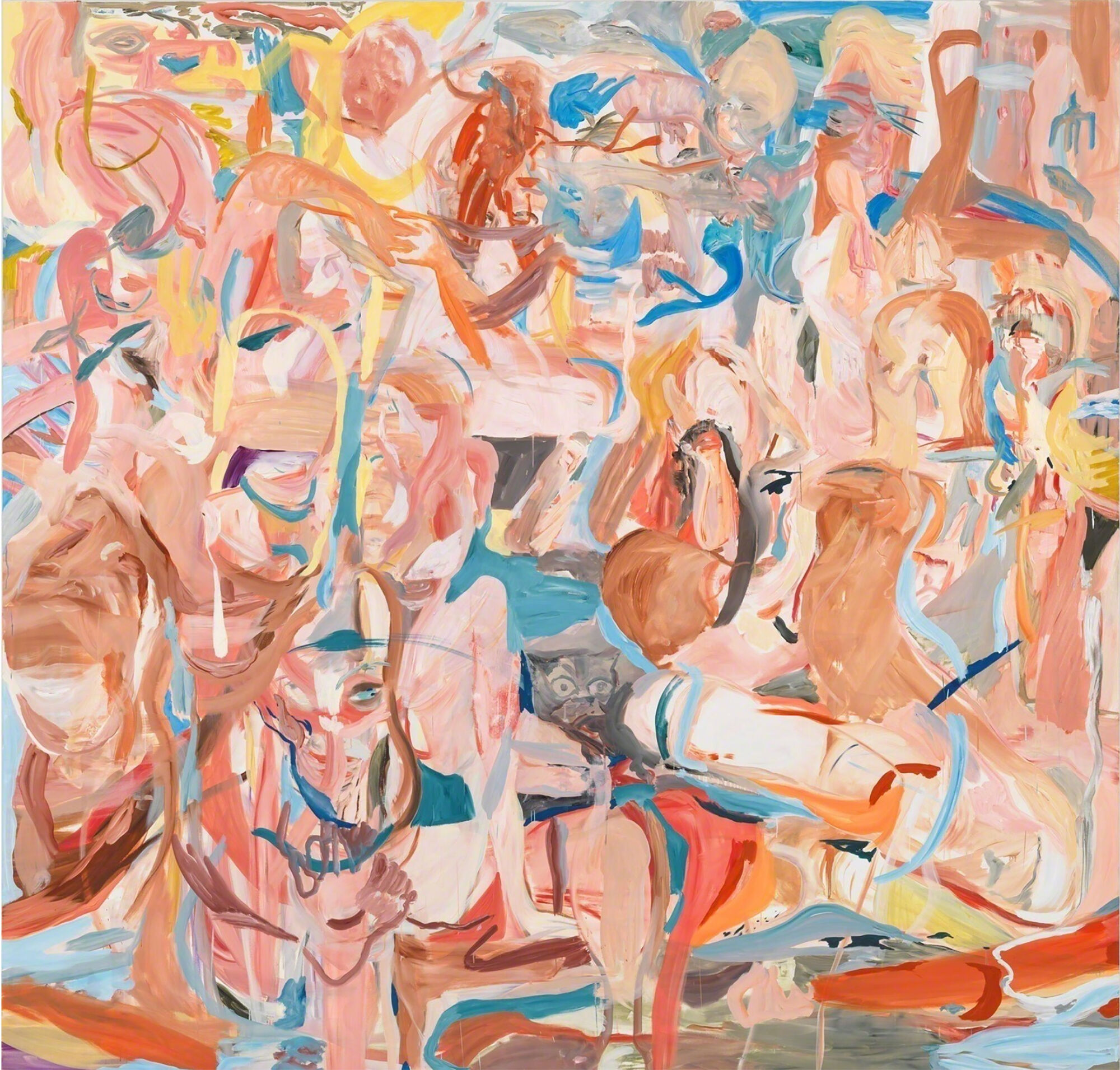 The Wick - Combing the Hair (Côte d'Azur), Cecily Brown, 2013