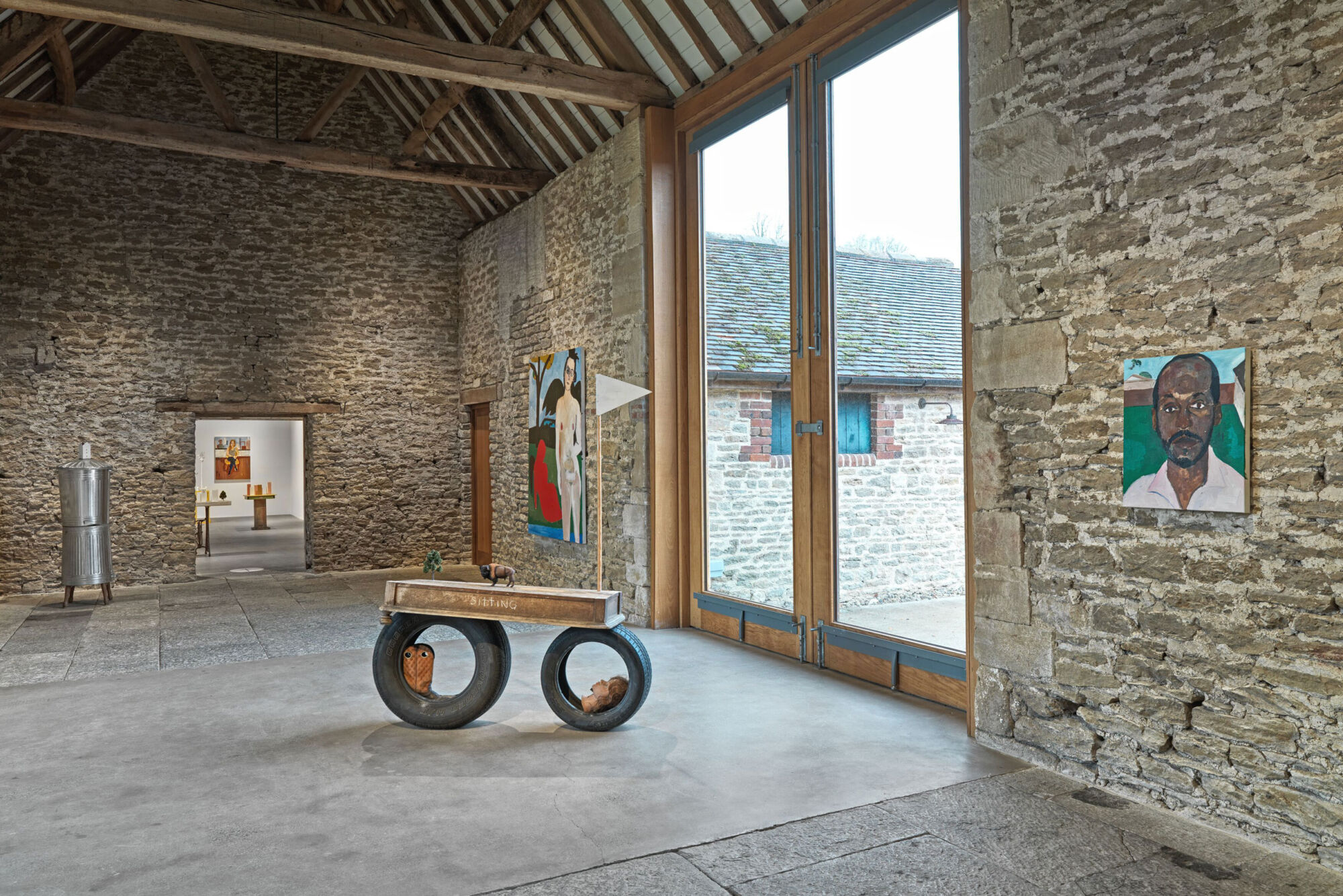 The Wick Culture - Installation view ‘Henry Taylor’ Hauser & Wirth Somerset 2021 Photo: Ken Adlard
Courtesy the artist and Hauser & Wirth © Henry Taylor
