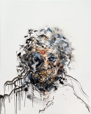 The Wick - Maggi Hambling
Self-portrait, oil on canvas
60 x 48 inches