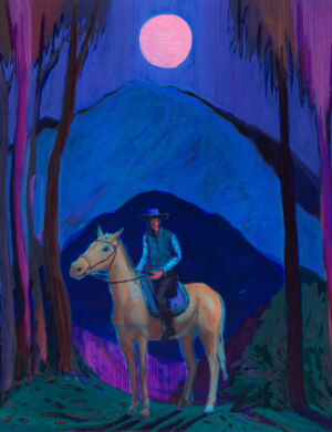 The Wick - Jules de Balincourt
Solitary Cowboys, 2020
Galerie Thaddaeus Ropac