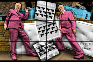 The Wick - Gilbert & George
CASHMERE
2020
191 x 302 cm | 75 3/16 x 118 7/8 in.
© Gilbert & George
Courtesy White Cube