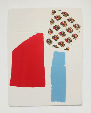 The Wick - Untitled, Scarlett Bowman

Fragment red foam blue pvc cotton
Composite and Mixed-Media
42 x 32cm