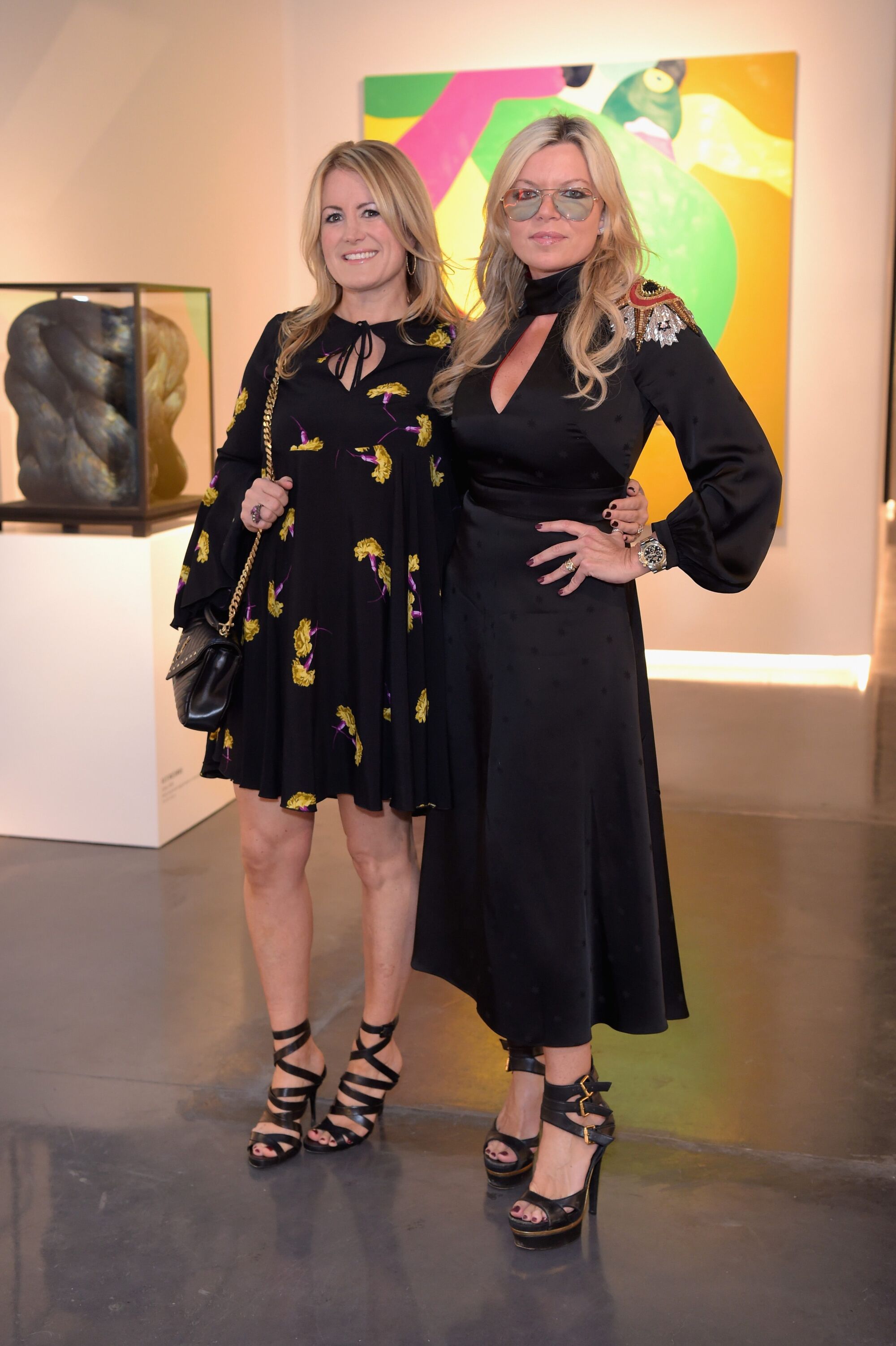The Wick - LONDON, ENGLAND - OCTOBER 03:  Jane Neal (L) and Fru Tholstrup attend the 21st Century Women VIP preview at Unit London, Mayfair, London  on October 3, 2018 in London, England.  (Pic Credit: Dave Benett)