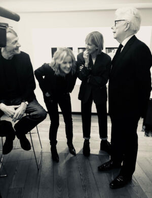 The Wick - Kate Mosse with Lee Child JoJo Moyes and Ken Follett in Berlin, 2019.