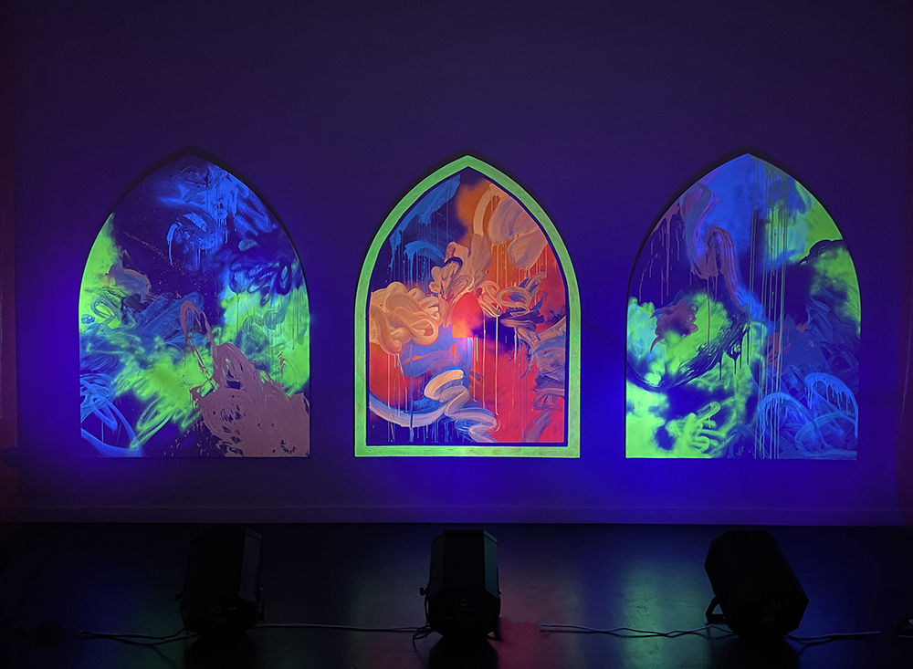 The Wick - Install image of Kate Dunn, The Tabernacle - Welcome to Pharmakon, June 2021