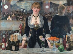 The Wick - Edouard Manet, A bar at the Folies-Bergere, 1882, The Courtauld, London (Samuel Courtauld Trust) © The Courtauld