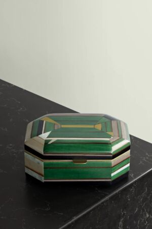 The Wick - Silvia Furmanovich, Marquetry wood jewellery box 