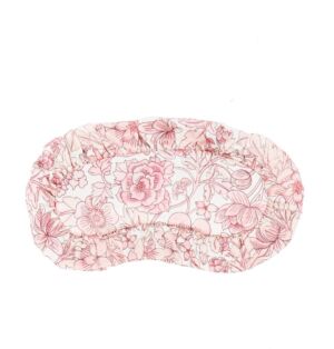 The Wick - Floral-print silk-satin eye mask by The Vampire’s Wife