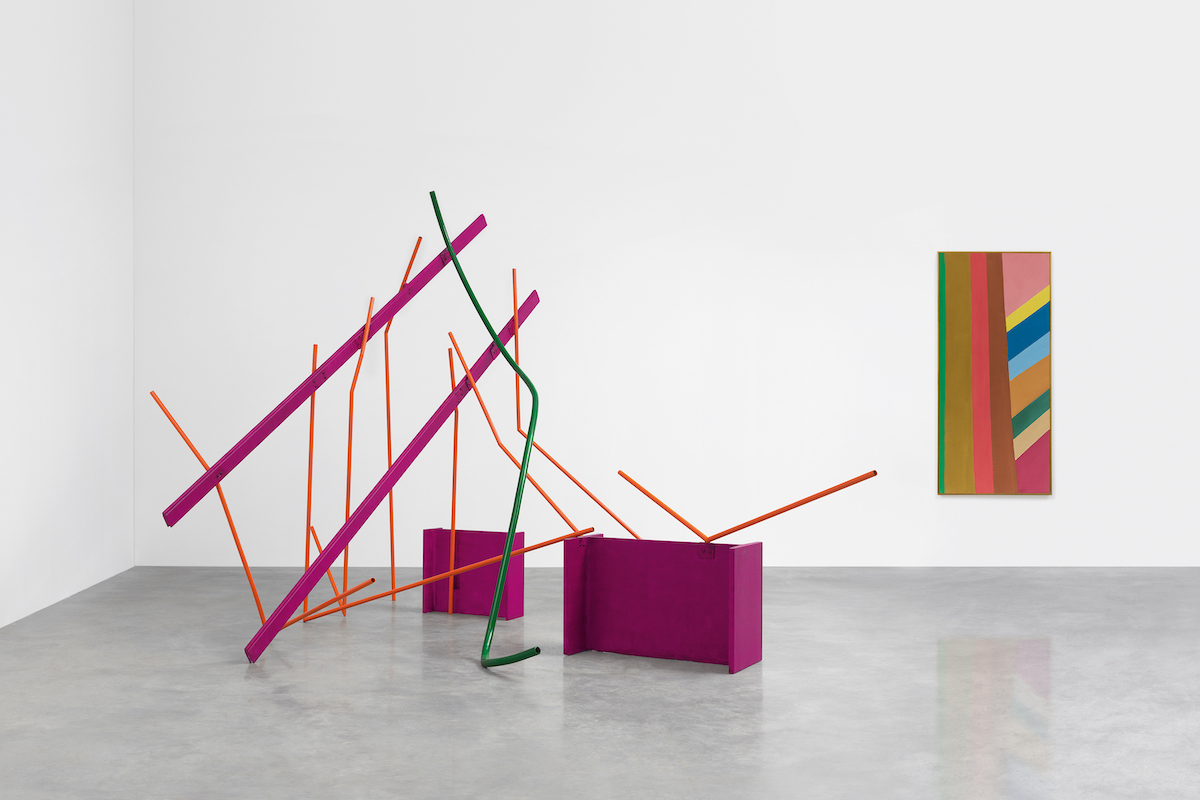 The Wick Culture - Anthony Caro, Month of May, 1963; Jack Bush, Brown Pole, 1967