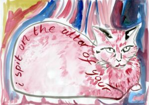 The Wick - Catherine Parsonage, 
La Grand Odalisque Manifesto Cat, 2021