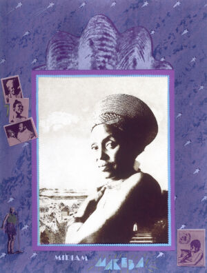 The Wick - Sue Williamson, A Few South Africans: Miriam Makeba, 1987, Photo etching/ screen print 