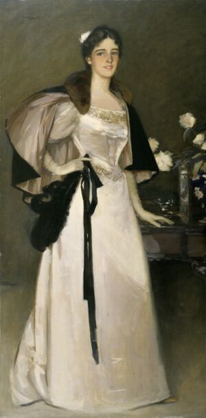 The Wick - Portrait of Miss Mary Burrell, John Lavery. Courtesy CSG CIC Glasgow Museums and Collections.