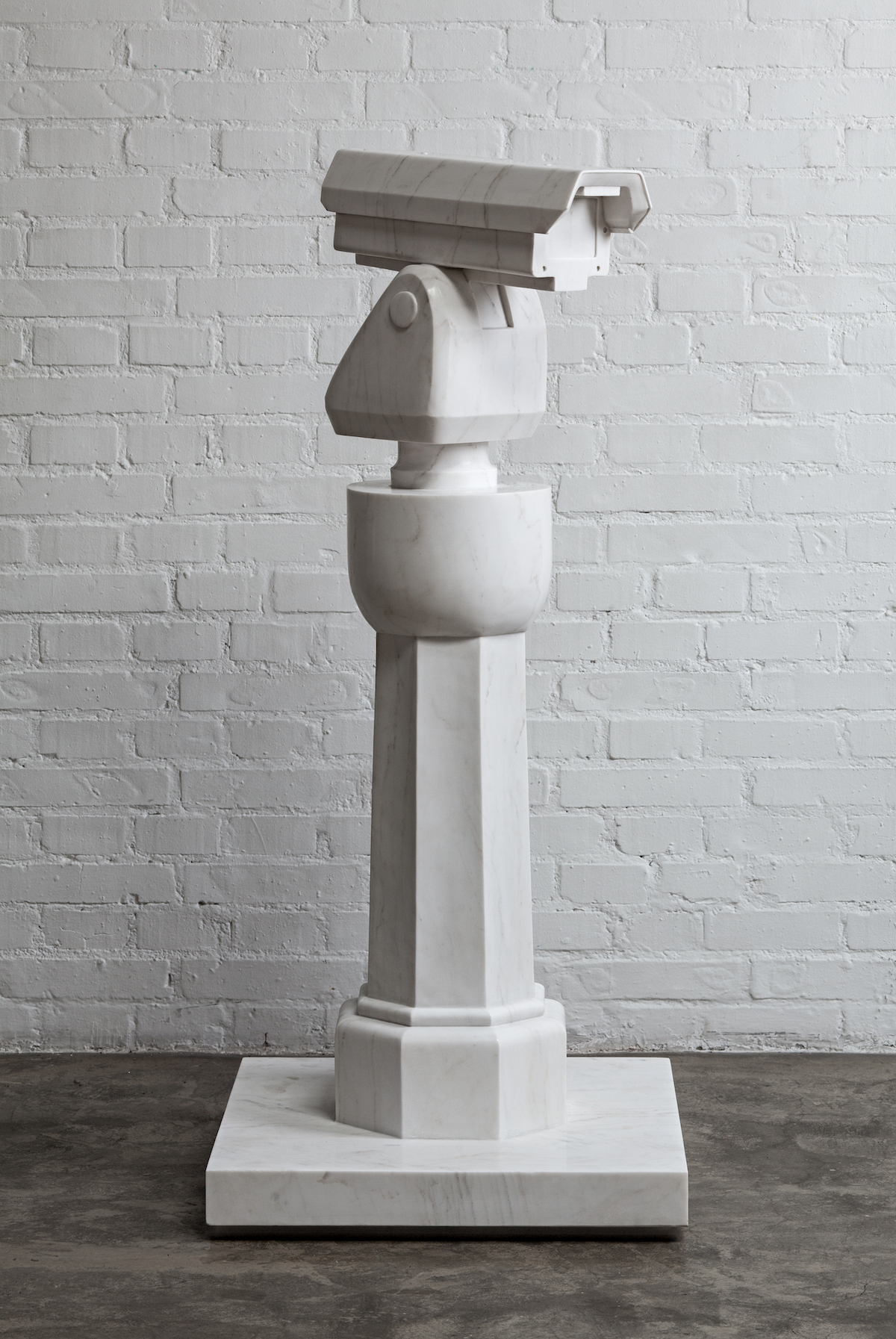 The Wick - Ai Weiwei, Surveillance
Camera with Plinth, 2014.
Courtesy Ai Weiwei Studio.