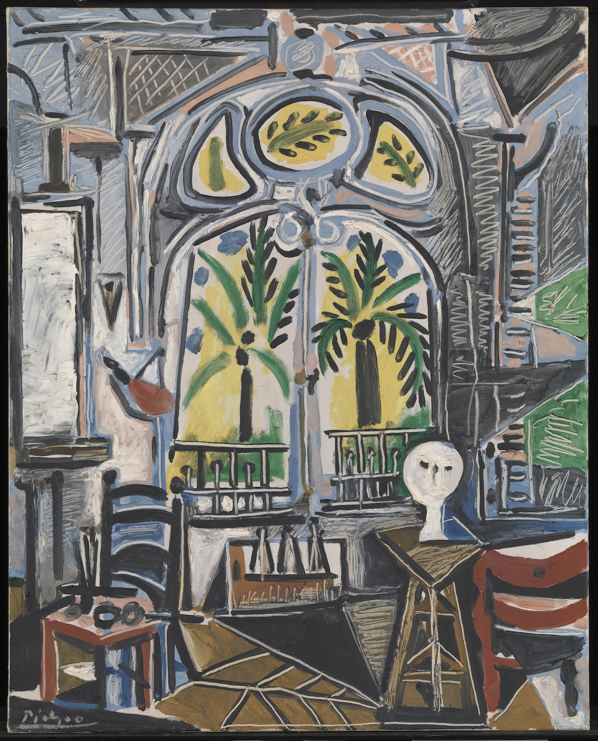 The Wick - Pablo Picasso, L'Atelier (The Studio), 1955
© Succession Picasso/DACS, London, 2021