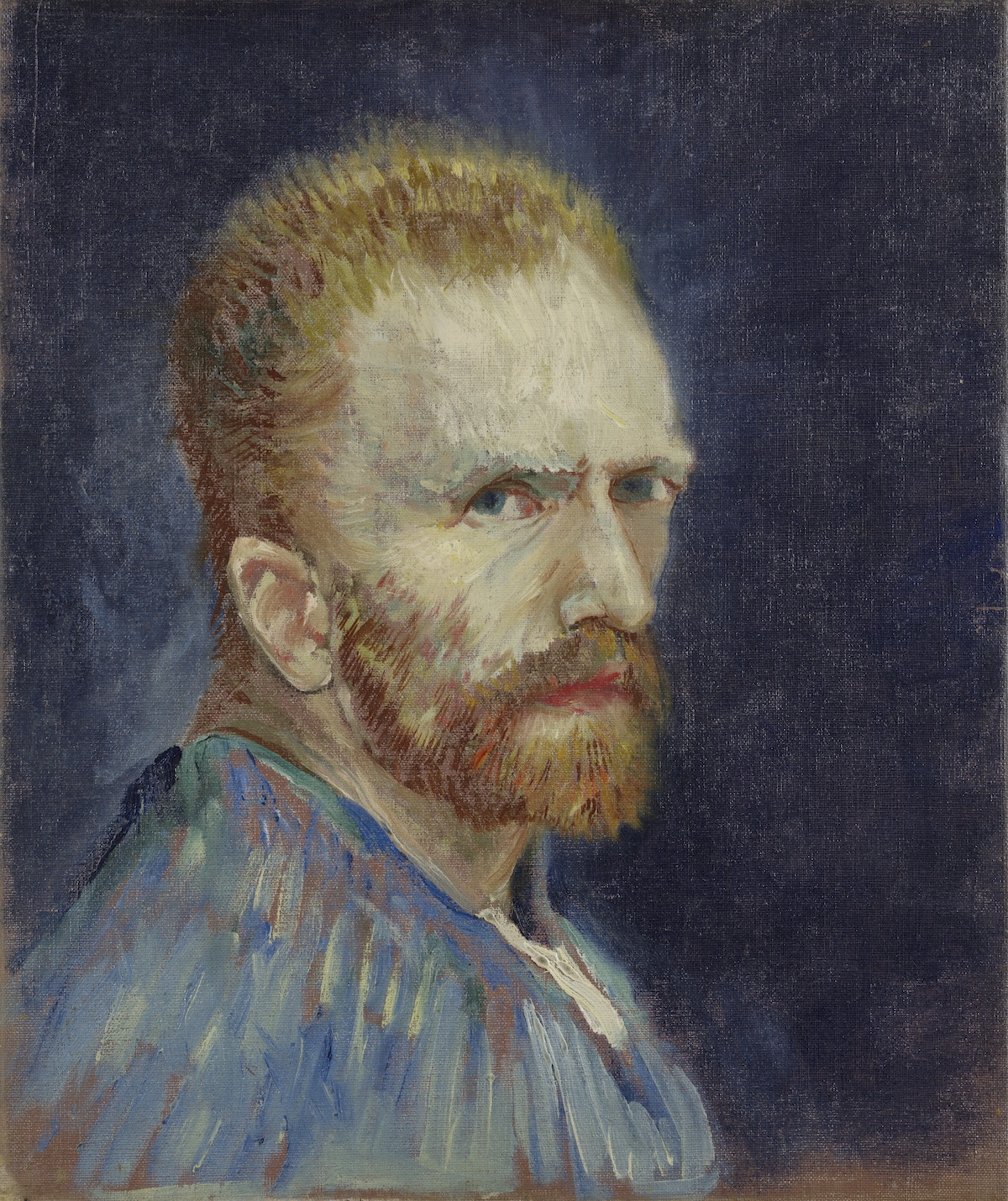 The Wick - Vincent van Gogh,
Self-Portrait, c. 1887 
Wadsworth Atheneum Museum of Art