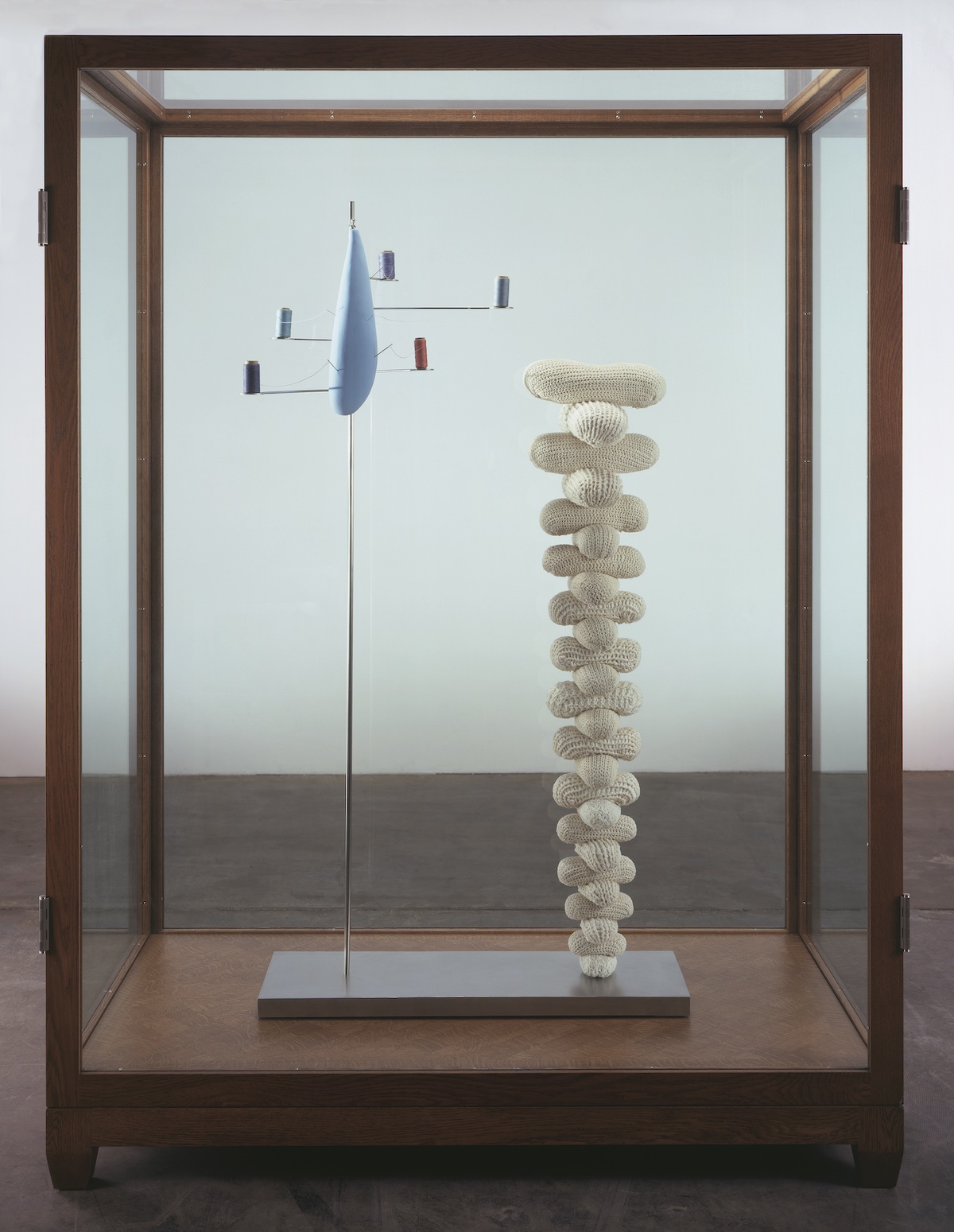 The Wick - Louise Bourgeois
Conscious and Unconscious, 2008
Fabric, rubber, thread and stainless steel
175.3 x 94 x 47 cm.
© The Easton Foundation/VAGA at ARS, NY and DACS, London 2021. Photo: Christopher Burke