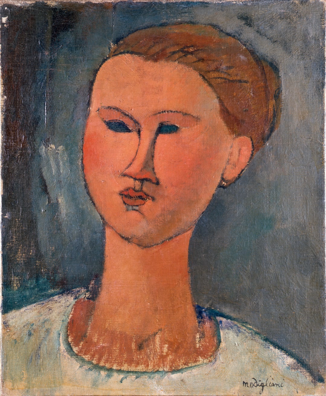 The Wick - Modigliani's Testa di Giovane Donna (Head of a Young Lady), Conceived in 1915, digitised in 2021
DAW® (Digital Artwork)
