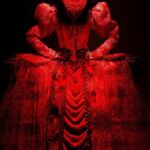 red dress