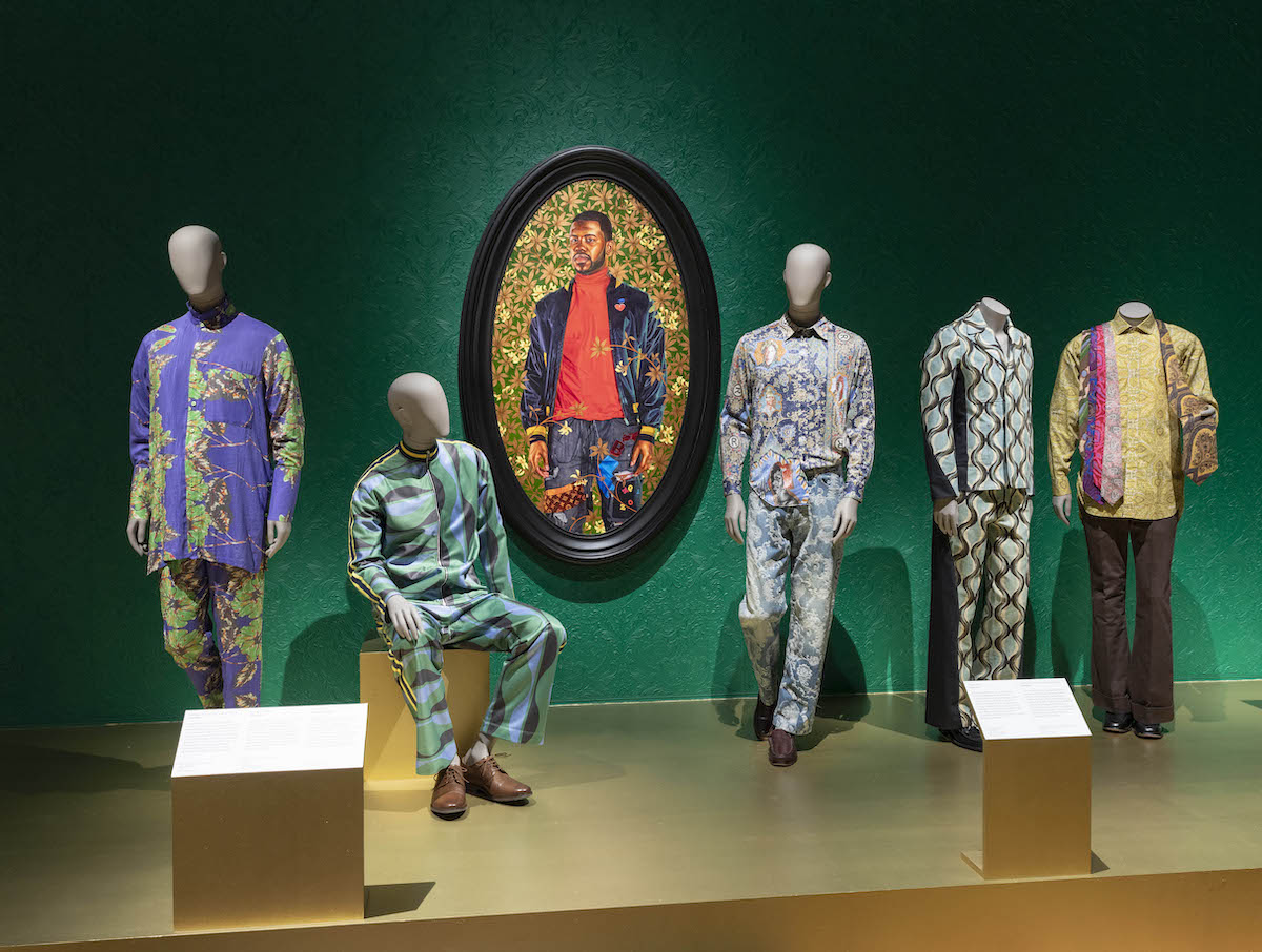 The Wick Culture - Installation view of Fashioning Masculinities at V&A (c) Victoria and Albert Museum, London