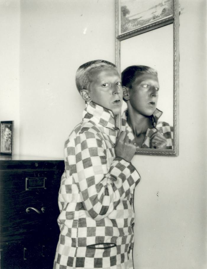The Wick - Self-portrait (1928) by Claude Cahun 