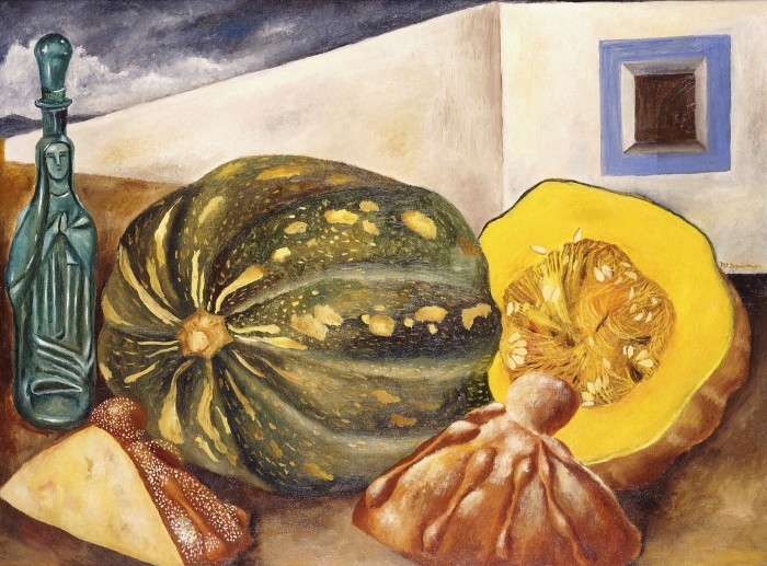 The Wick - ‘Calabazas con pan de muerto’ (1947) by Maria Izquierdo 