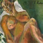 Suzanne Perlman, Reclining Nude, 1986
