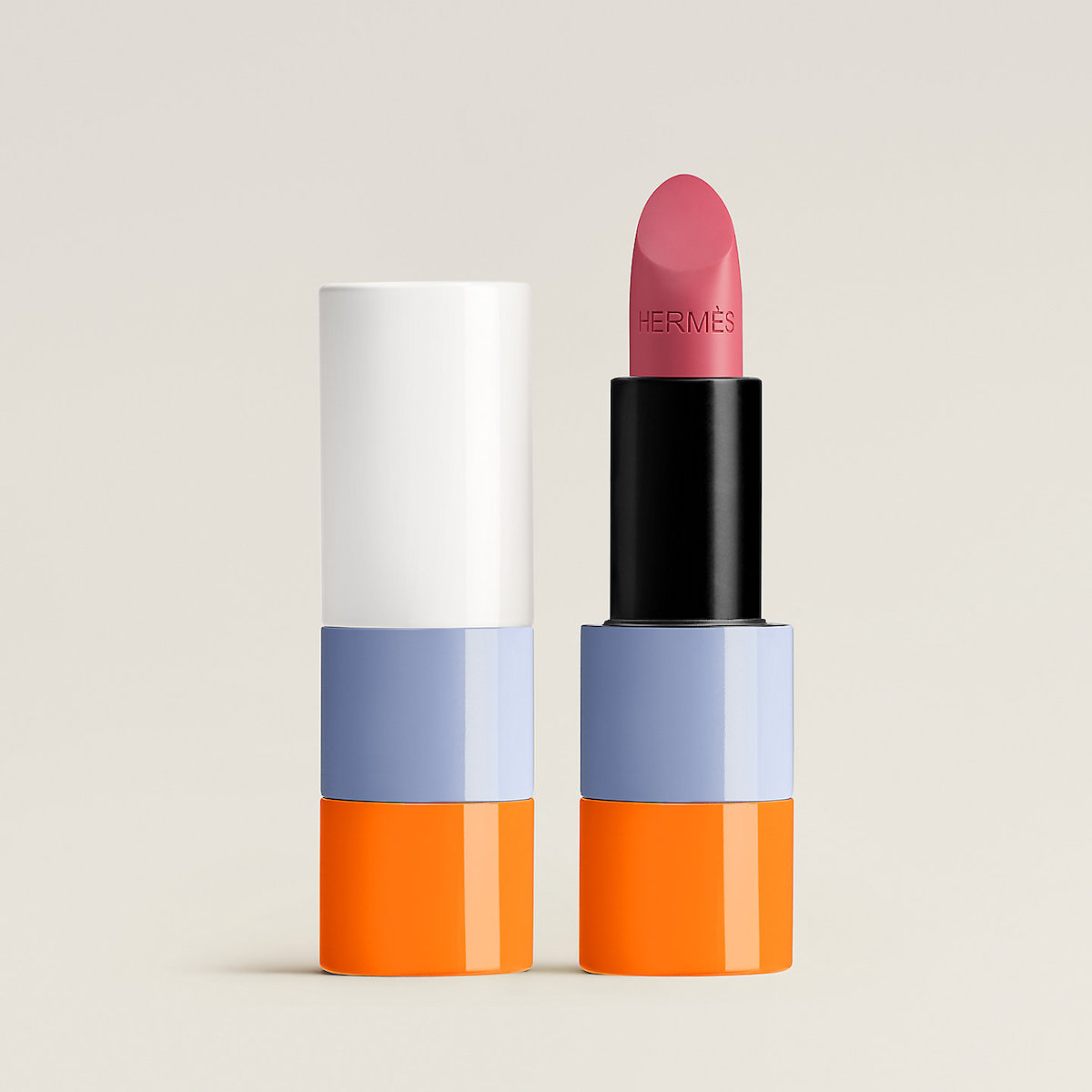 The Wick - Hermes Limited Edition Shiny Lipstick, Rose Nymphéa