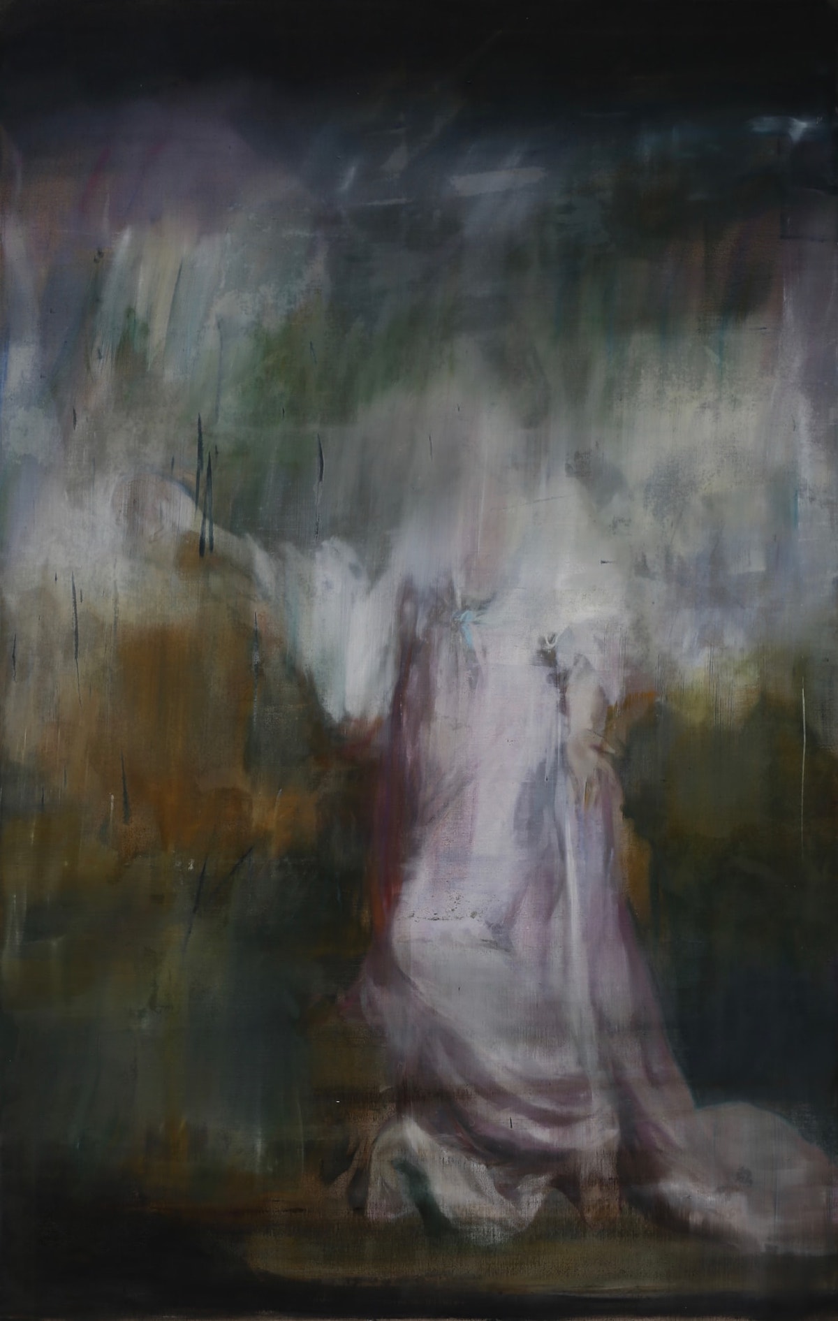 The Wick Culture - Lady Sarah Bunbury Sacrificing to the Graces, after Reynolds, 2022 by Jake Wood-Evans