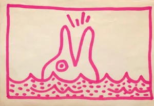 The Wick - Discover Keith Haring Untitled (Dolphin)
