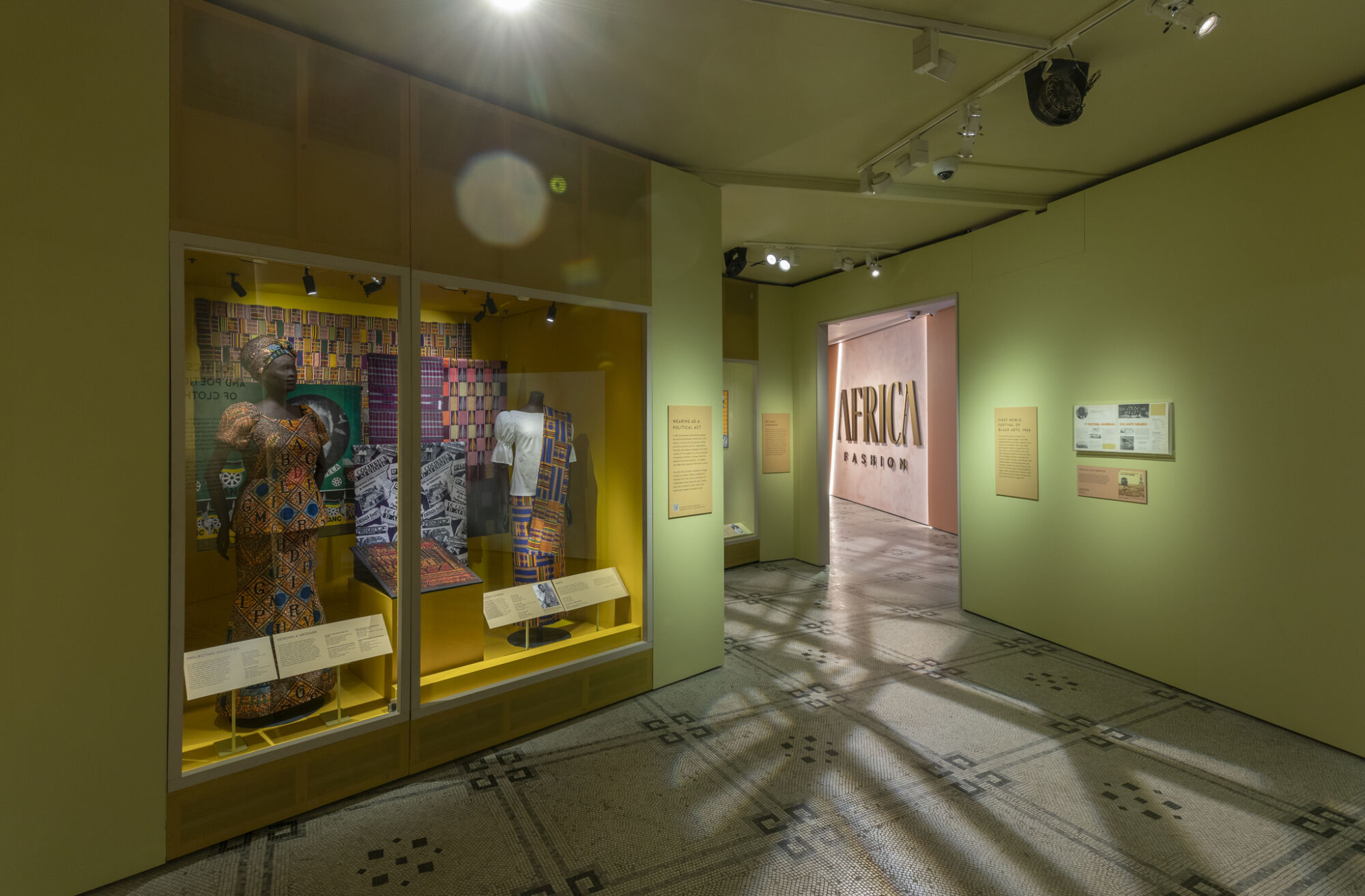 The Wick Culture - Africa Fashion, V&A, Installation Shot