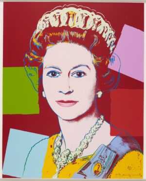 The Wick - Andy Warhol, Queen Elizabeth II, from his Reigning Queens series