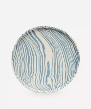 The Wick - Blue and White Side Plate by Henry Holland 