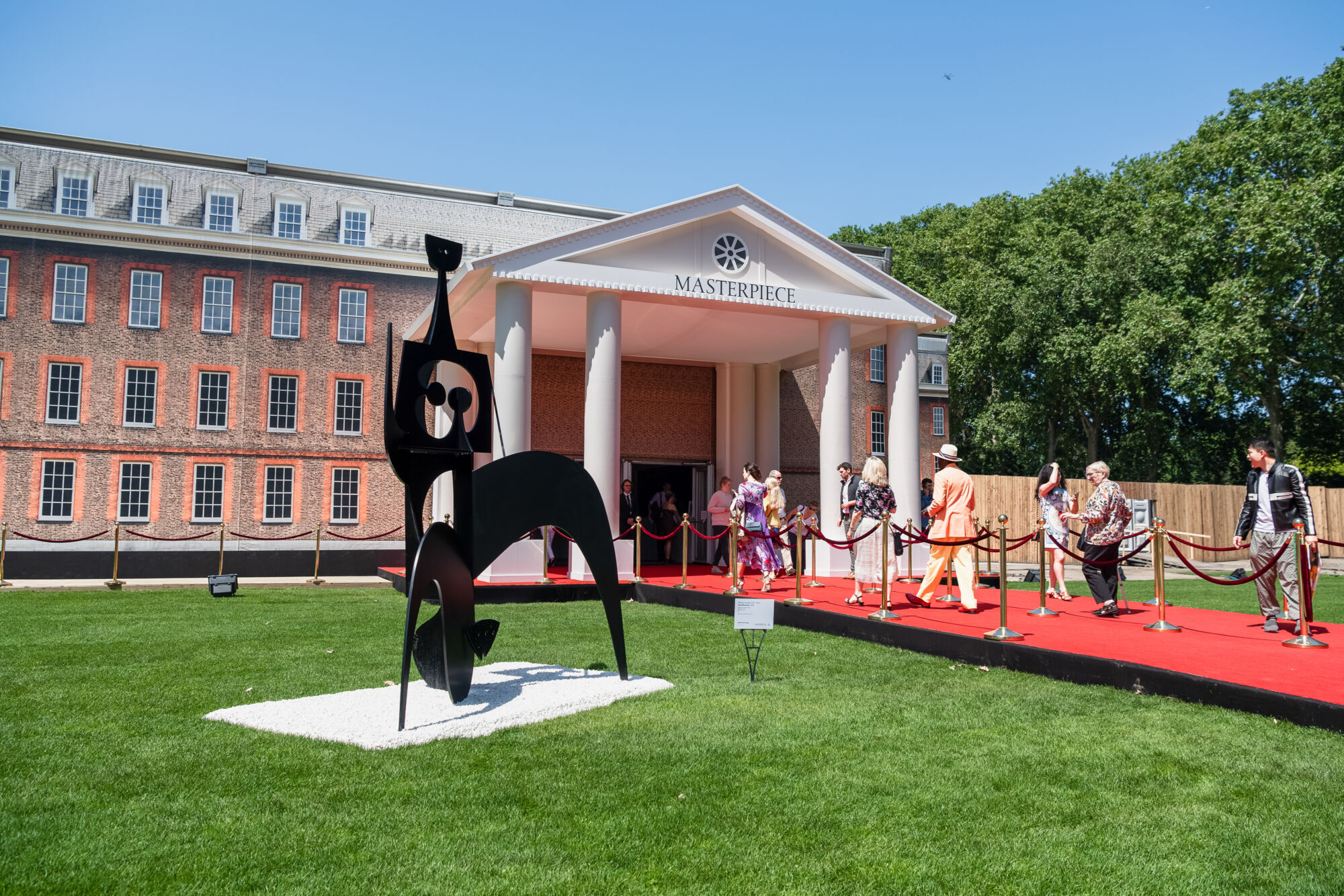 The Wick Culture - Guests arrive at Masterpiece London 2019, Photography Ben Fisher, Courtesy Masterpiece London