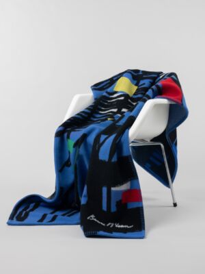 The Wick - Lambswool Cashmere Blanket by Begg X Co + Bruce McLean 