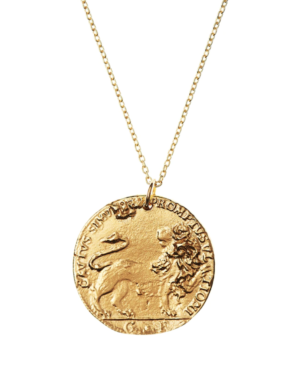 The Wick - Il Leone Medallion Necklace
