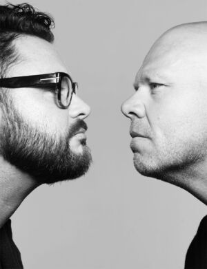 The Wick - Liam West from West Contemporary and Tom Kerridge
Photographed by Rankin