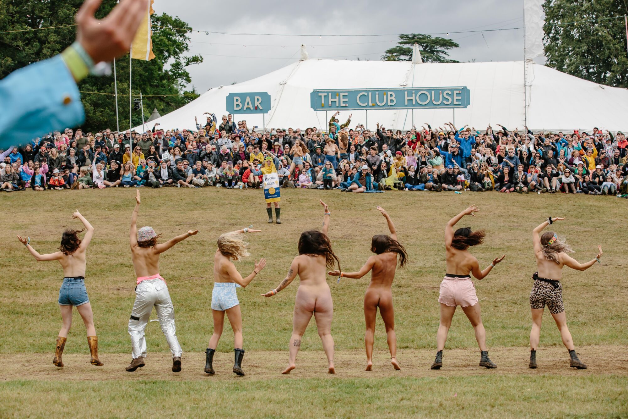 The Wick - The Wilderness Cricket Match. Wilderness Festival 2021. Image Andrew Whitton.