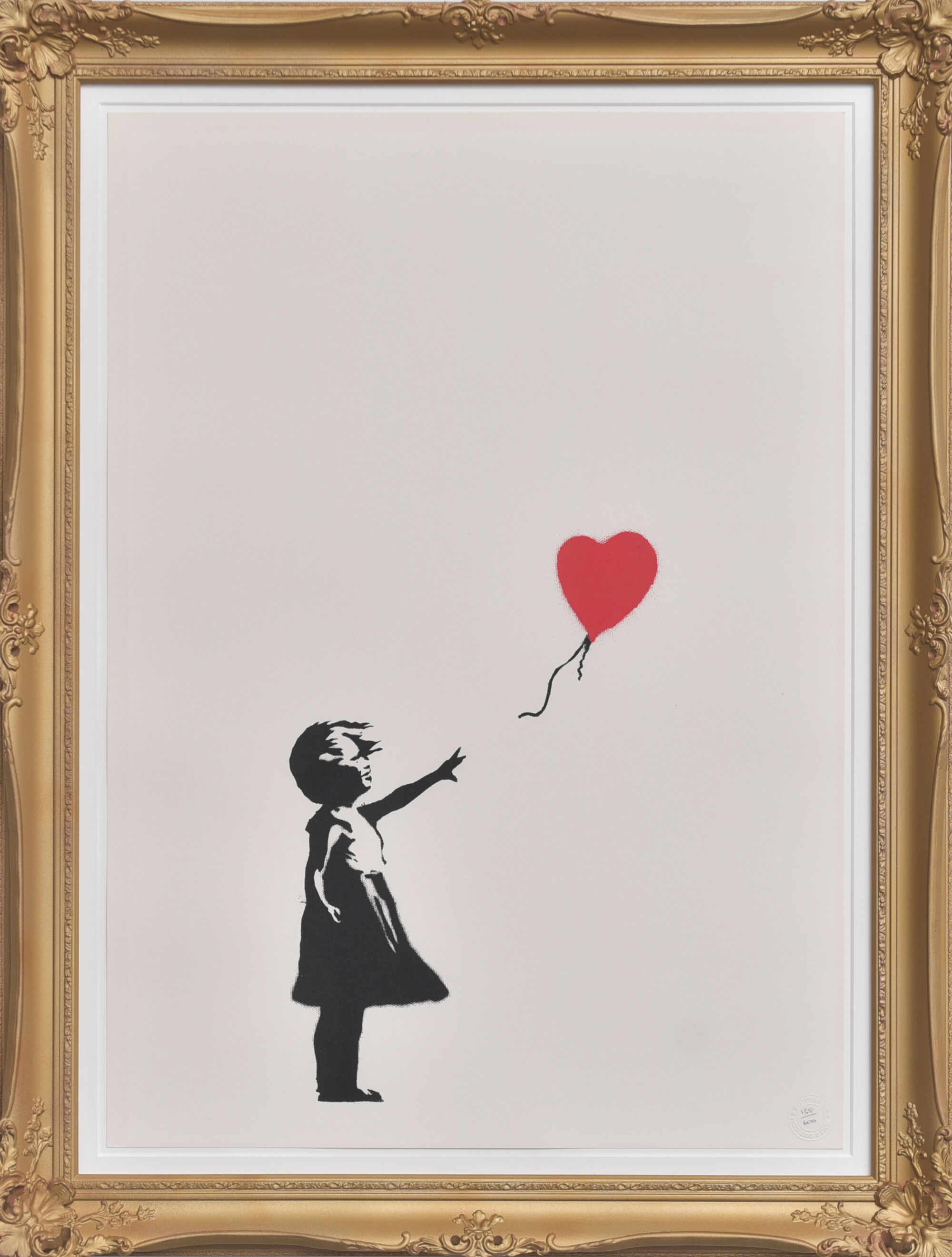 The Wick - Banksy, Girl with Balloon, 2004