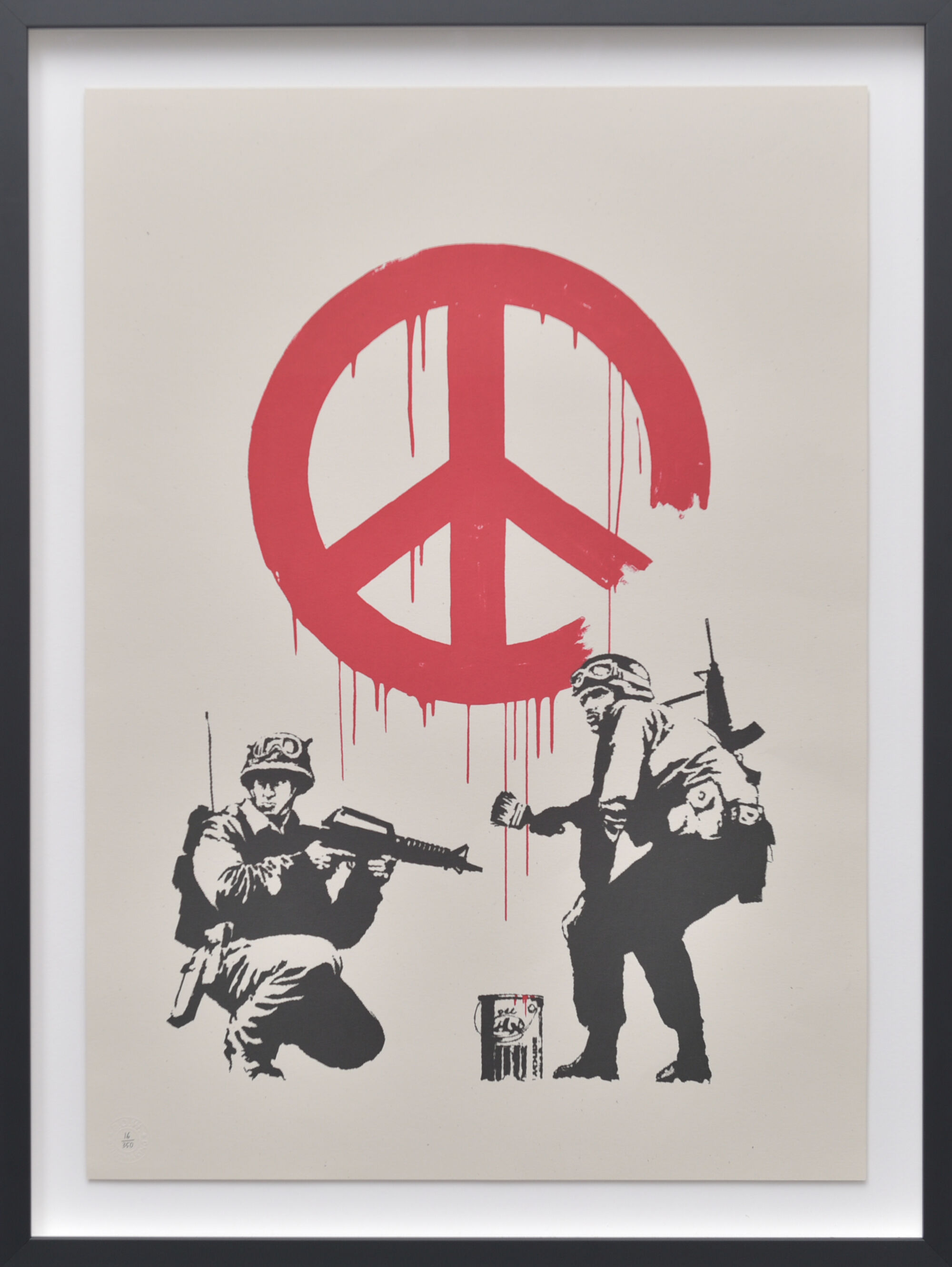 The Wick - Banksy, CND Soliders, 2005