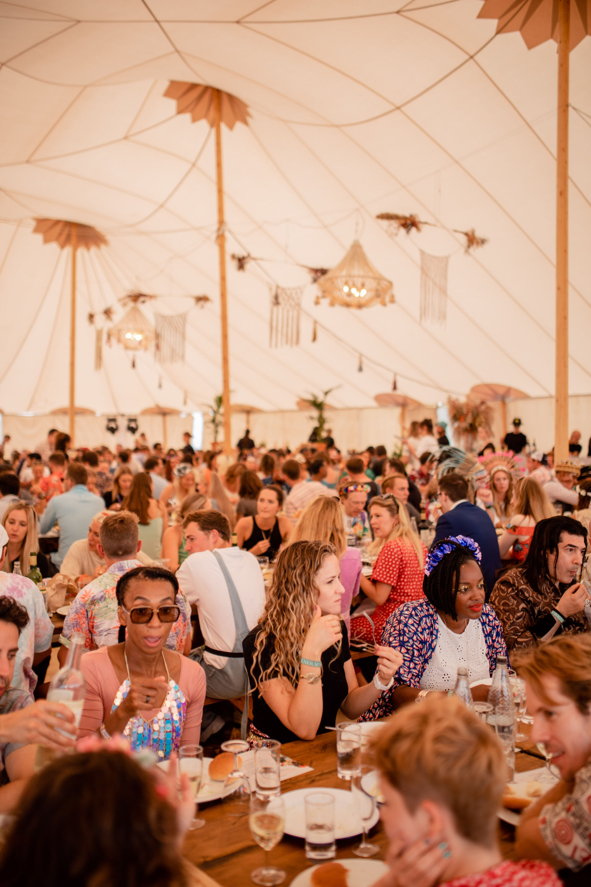 The Wick - Feasting & Dining. Wilderness Festival 2021.  Image Jenna Foxton.