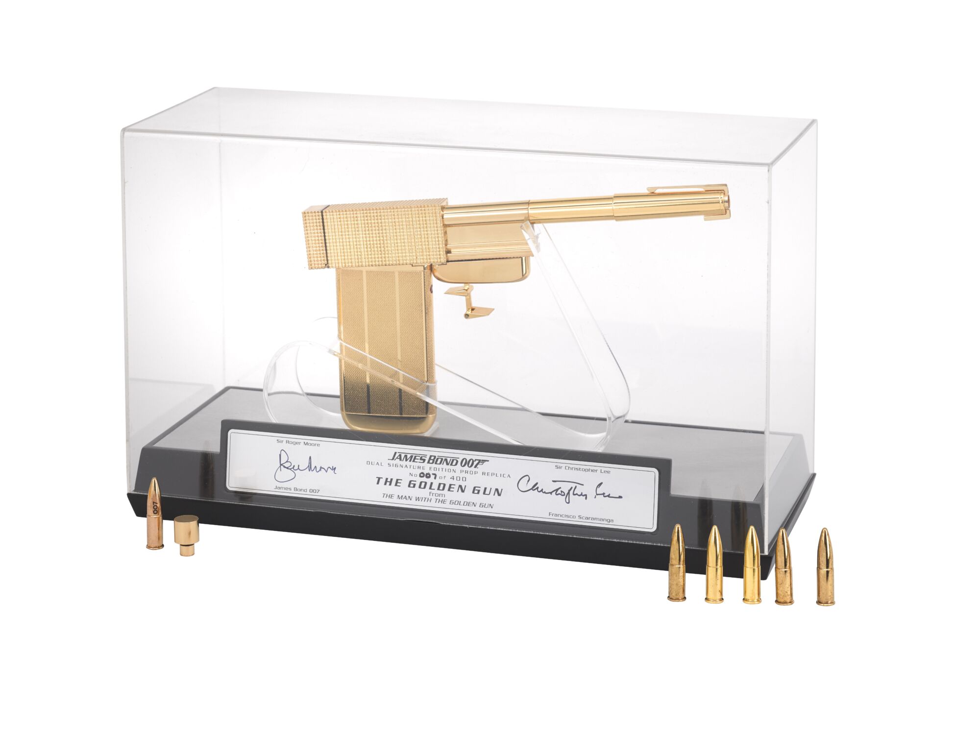 The Wick - Limited edition replica of the gun from The Man with the Golden Gun (estimate £6000 - £9000)