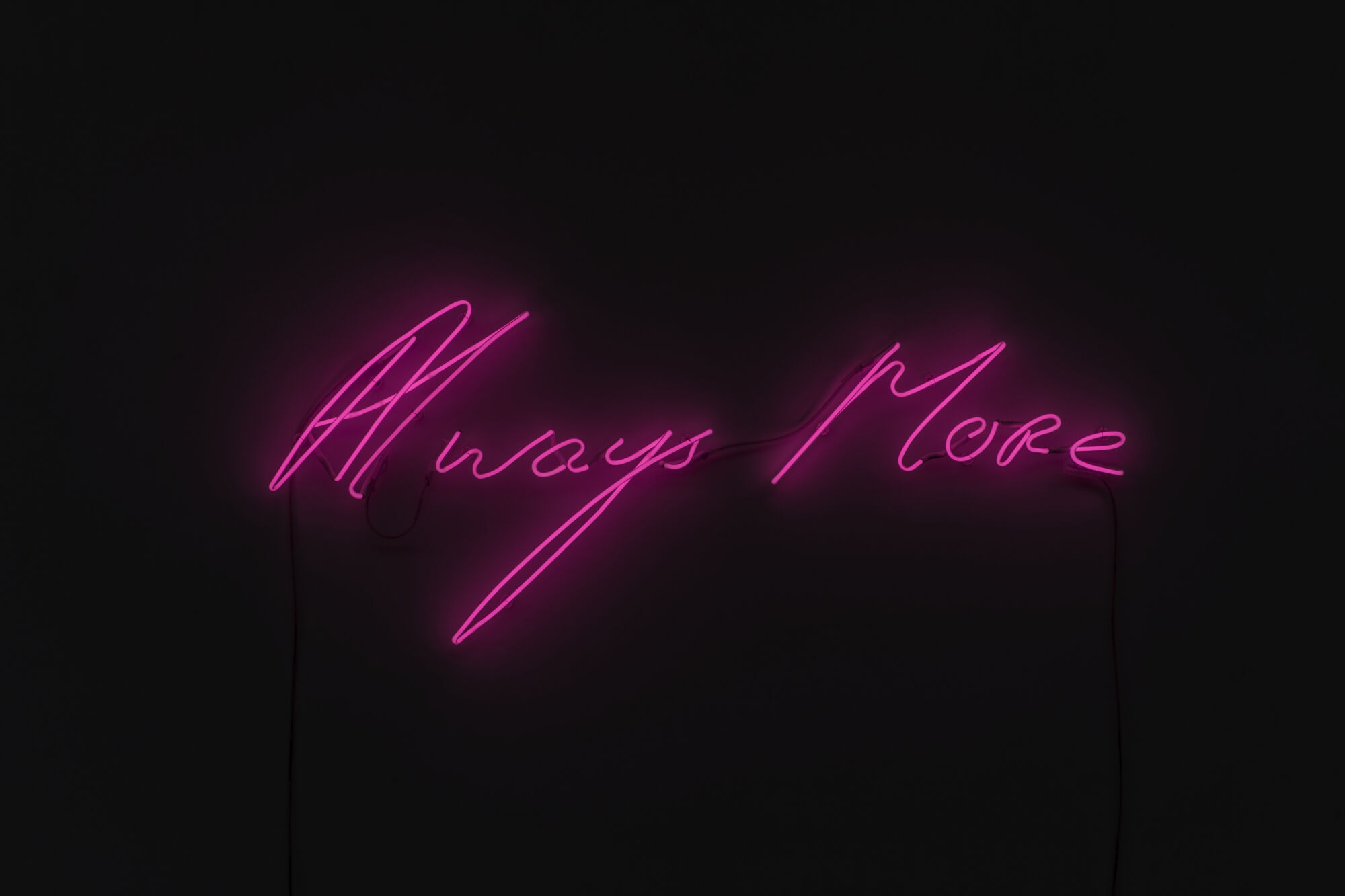 The Wick - Tracey Emin
Always More
2015
Neon
49.6 x 116.7 cm
Courtesy of the artist and White Cube
