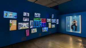The Wick - Hallyu Exhibition Installation photography, 29th September 2022
