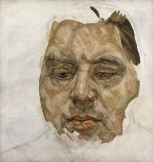 The Wick - Lucian Freud, Francis Bacon (Unfinished), 1956-7