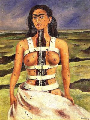 The Wick - Discover Frida Kahlo, The Broken Column, 1944