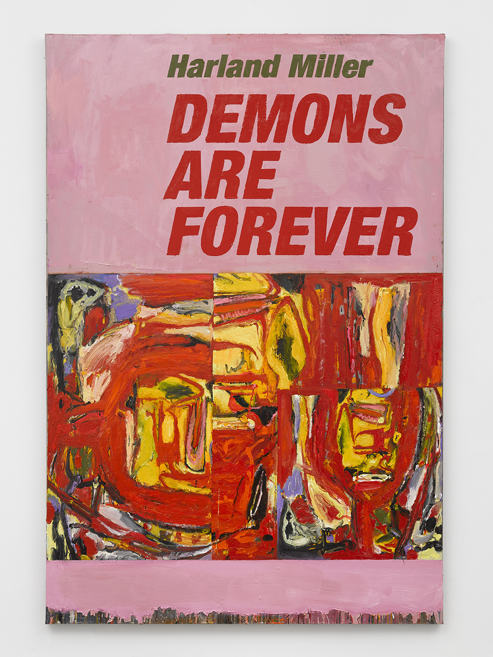 The Wick - Harland Miller,
Demons are forever 2022, © Harland Miller. Photo © White Cube (Theo Christelis)