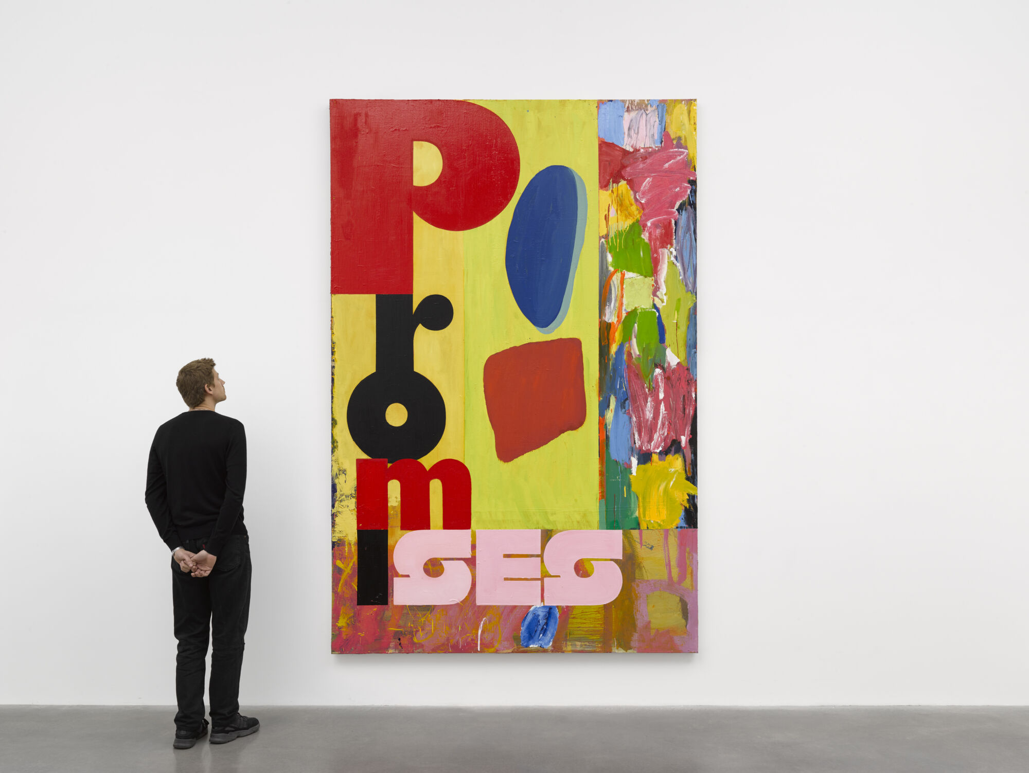 The Wick - Harland Miller, Promises 2022 © Harland Miller. Photo © White Cube (Theo Christelis)