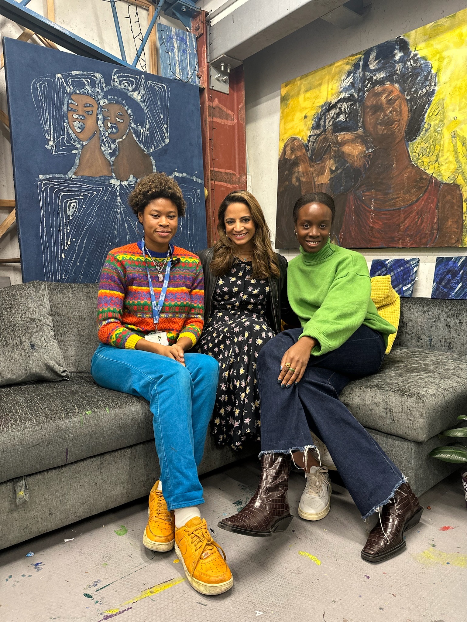 The Wick x In Conversation with artist Sola Olulode and Curator Alayo Akinkugbe