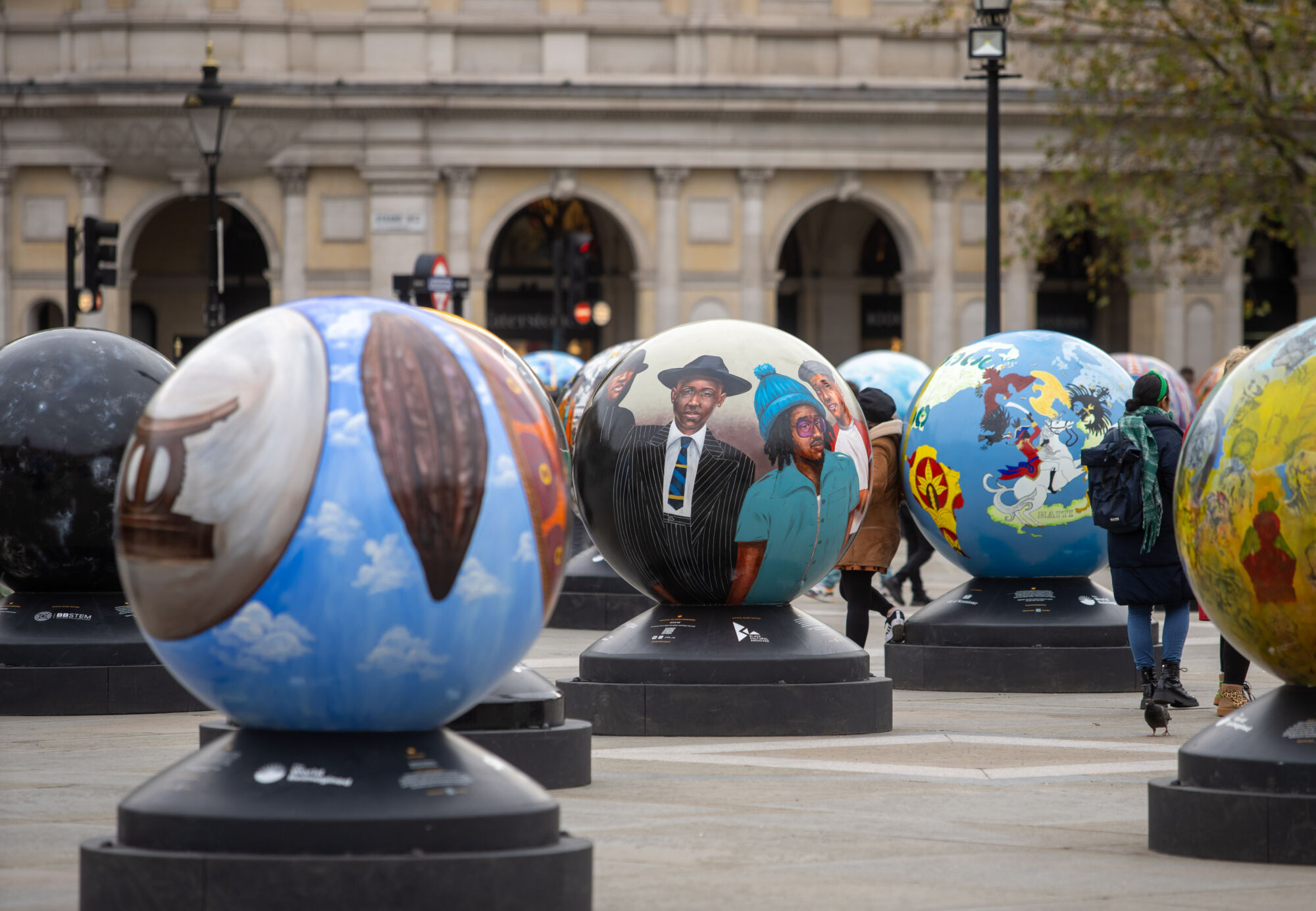 The Wick - FREE EDITORIAL & ONLINE USE  © Jeff Moore

The World Reimagined takes over Trafalgar Square with final installation showcase ahead of Bonhams auction. 

96 art education globes designed by acclaimed artists are staged in Trafalgar Square in quest for racial equality, justice and historic recognition. 

18 globes will be auctioned by Bonhams from 17 to 25 November in support of The World Reimagined project.