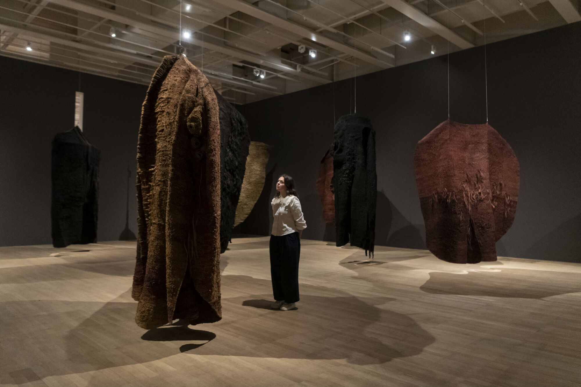 The Wick - Press Photography of Magdalena Abakanowicz at Tate Modern, 2022